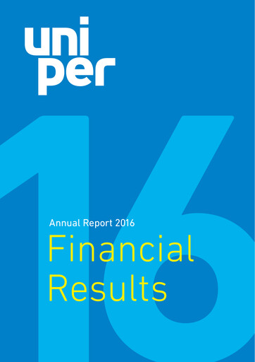 Miniature Uniper Rapport annuel 2016