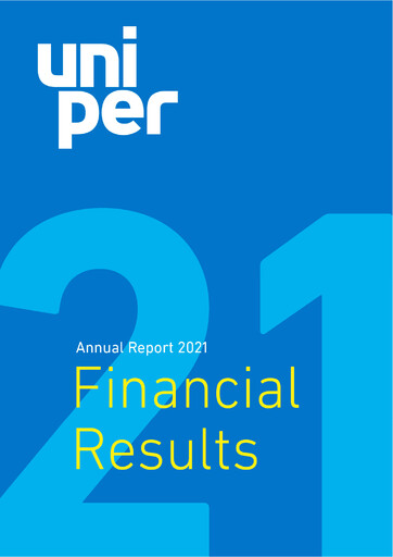 Miniature Uniper Rapport annuel 2021