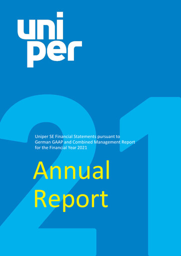 Thumbnail Uniper Financial Statement 2021