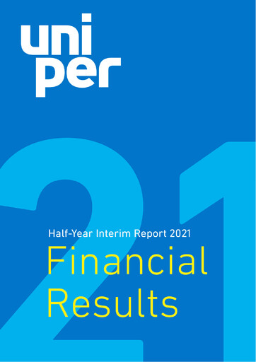 Thumbnail Uniper Half-year Report 2021-h1