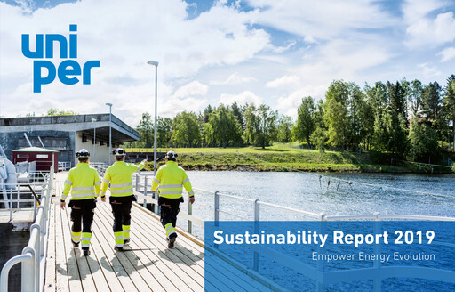 Thumbnail Uniper Sustainability Report 2019
