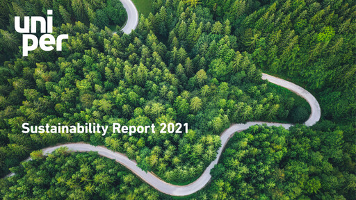 Thumbnail Uniper Sustainability Report 2021