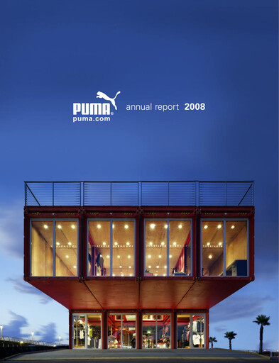 Thumbnail PUMA Annual Report 2008