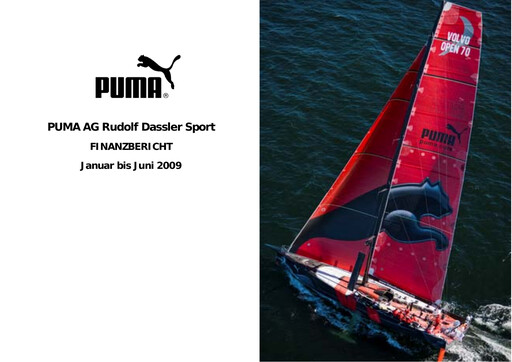 Thumbnail PUMA Half-year Report 2009-h1