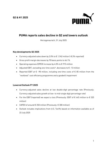 Thumbnail PUMA Quarterly Report 2025-q2