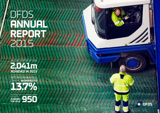 Thumbnail DFDS A/S Annual Report 2015