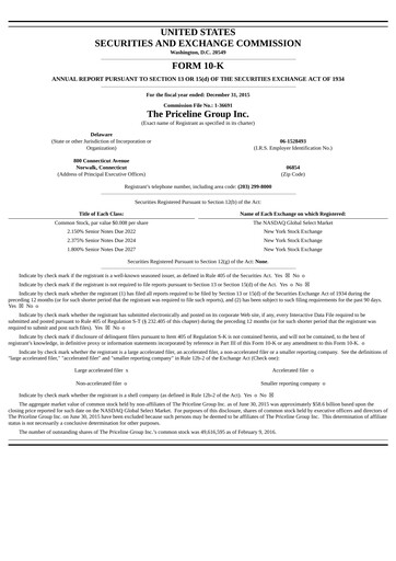 Thumbnail Booking Holdings (Booking.com) Annual Report 2015