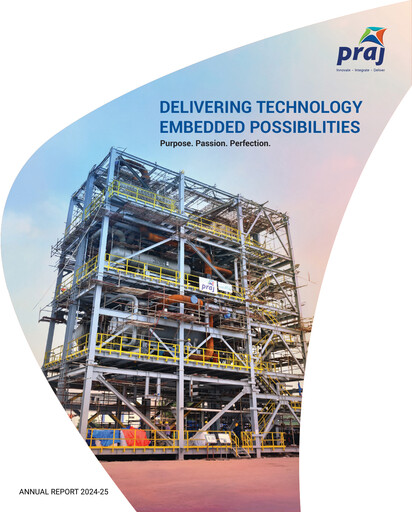 Miniature Praj Industries
 Rapport annuel 2024-2025