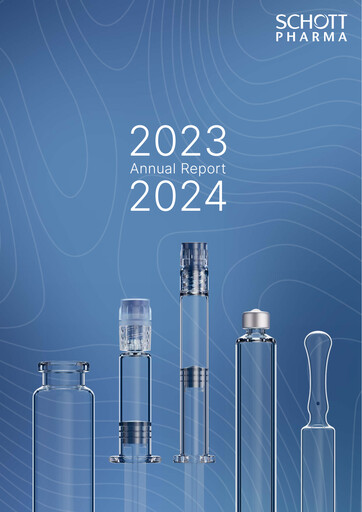 Thumbnail SCHOTT Pharma Annual Report 2024