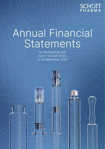 Thumbnail SCHOTT Pharma Financial Statement fy2024