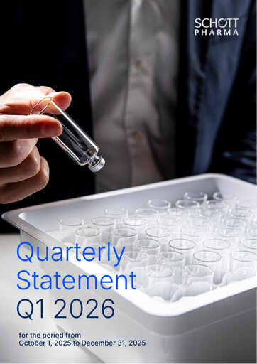 Thumbnail SCHOTT Pharma Quarterly Report 2026-q1
