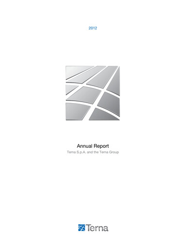 Thumbnail Terna Annual Report 2012