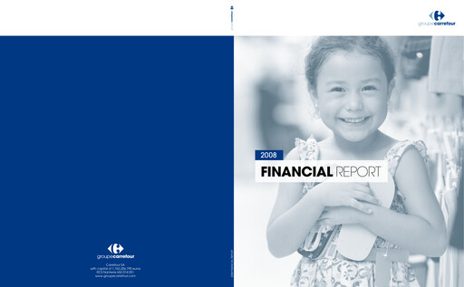 Thumbnail Carrefour Financial Statement 2008
