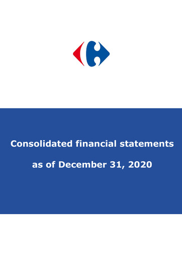 Thumbnail Carrefour Financial Statement 2020