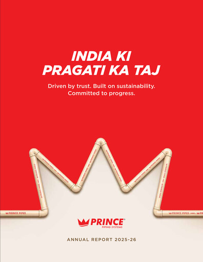 Thumbnail Prince Pipes And Fittings
 Annual Report 2025-2026