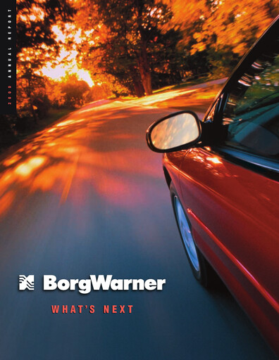Thumbnail BorgWarner Annual Report 2000