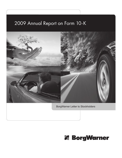 Thumbnail BorgWarner Annual Report 2009