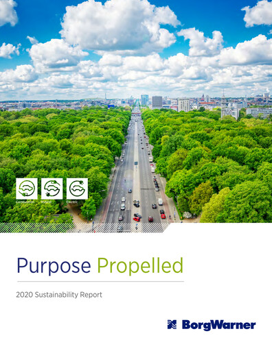 Thumbnail BorgWarner Sustainability Report 2020