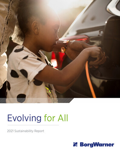 Thumbnail BorgWarner Sustainability Report 2021