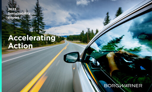Thumbnail BorgWarner Sustainability Report 2023