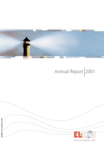 Thumbnail Elmos Semiconductor Annual Report 2001