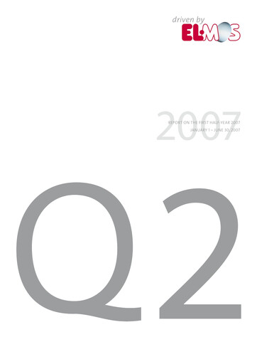 Thumbnail Elmos Semiconductor Half-year Report 2007-h1