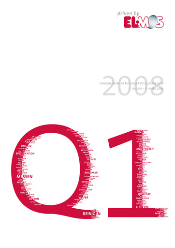 Thumbnail Elmos Semiconductor Quarterly Report 2008-q1