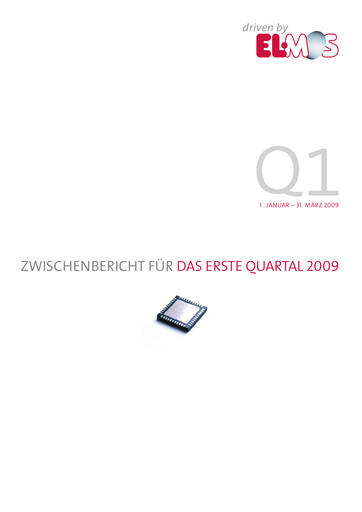 Thumbnail Elmos Semiconductor Quarterly Report 2009-q1