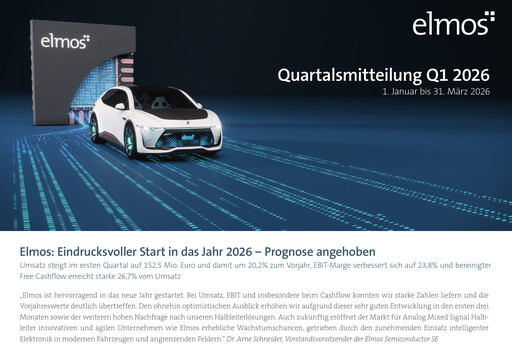 Miniature Elmos Semiconductor Rapport trimestriel 2026-q1