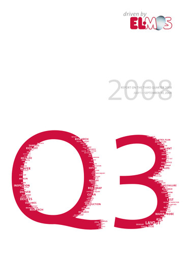 Thumbnail Elmos Semiconductor Quarterly Report 2008-q3