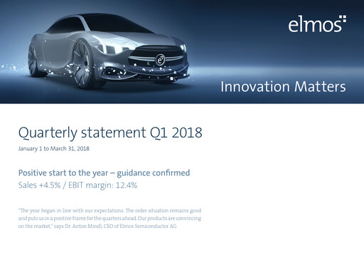 Thumbnail Elmos Semiconductor Quarterly Report 2018-q1