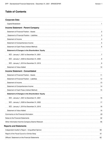 Thumbnail Bradespar Financial Statement 2021