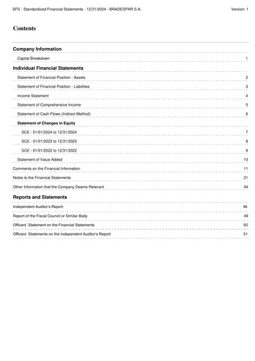 Miniature Bradespar Bilan financier 2024