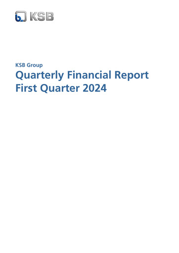 Thumbnail KSB SE & Co. KGaA Quarterly Report 2024-q1