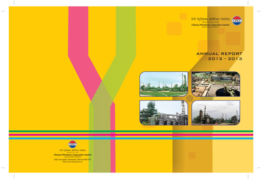 Thumbnail Chennai Petroleum Annual Report 2012-2013