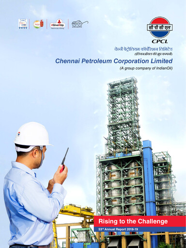 Thumbnail Chennai Petroleum Annual Report 2018-2019