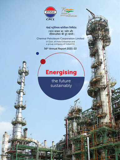 Thumbnail Chennai Petroleum Annual Report 2021-2022