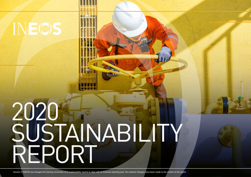 Vorschaubild INEOS Styrolution
 Nachhaltigkeitsbericht 2020