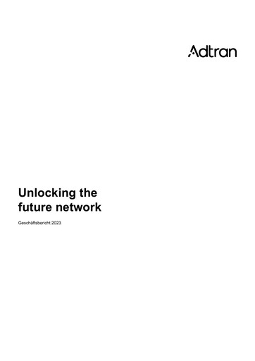 Thumbnail Adtran Networks Annual Report 2023