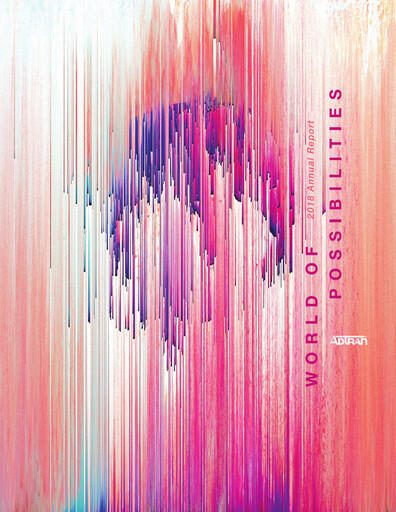 Miniature Adtran Networks Rapport annuel 2018