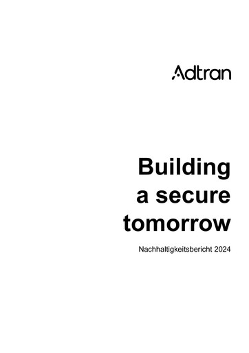 Thumbnail Adtran Networks ESG Report 2024