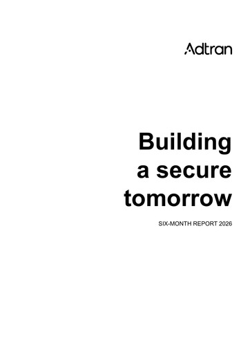 Thumbnail Adtran Networks Half-year Report 2026-h1