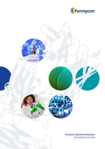 Thumbnail Formycon AG Annual Report 2024