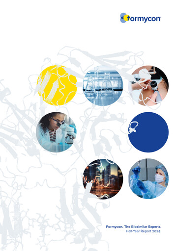 Thumbnail Formycon AG Half-year Report 2024-h1