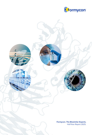 Thumbnail Formycon AG Half-year Report 2025-h1