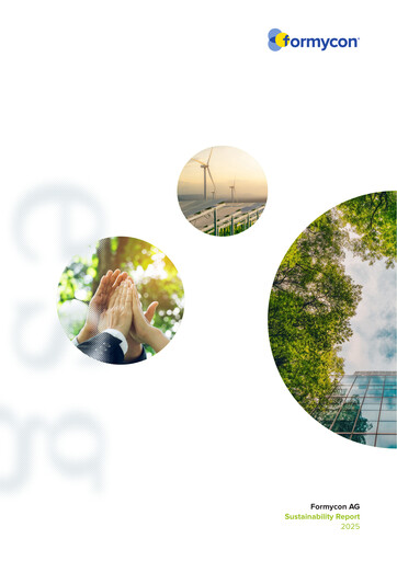 Thumbnail Formycon AG Sustainability Report 2025