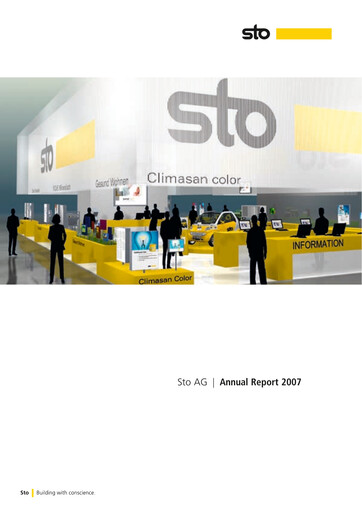 Thumbnail Sto SE & Co. KGaA Annual Report 2007