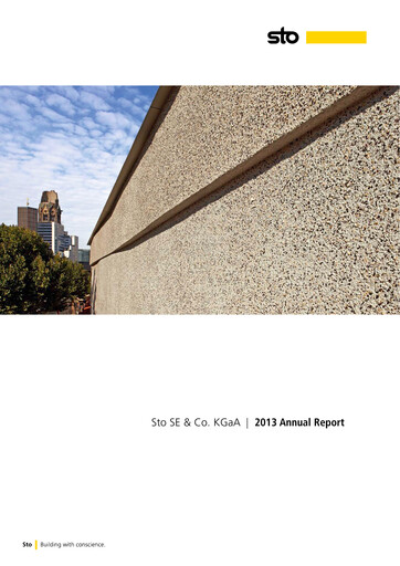 Thumbnail Sto SE & Co. KGaA Annual Report 2013