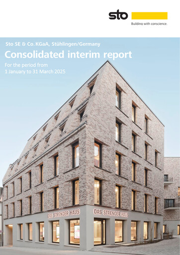 Thumbnail Sto SE & Co. KGaA Quarterly Report 2025-q1