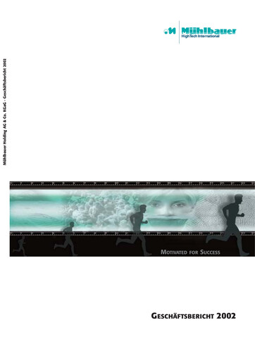 Vorschaubild Mühlbauer Holding Jahresbericht 2002